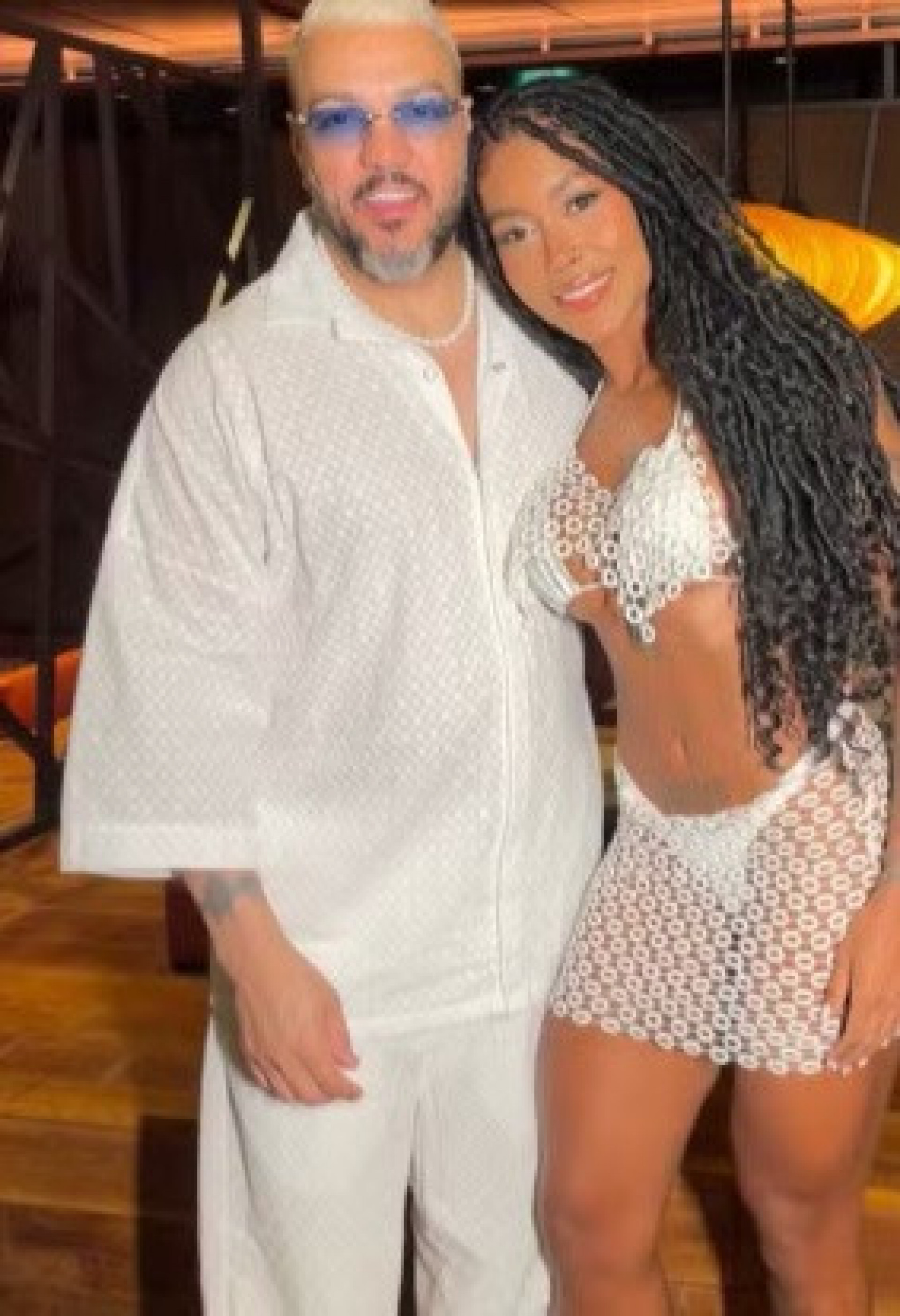 Belo e Giovanna Jacobina - Reprodução/Instagram