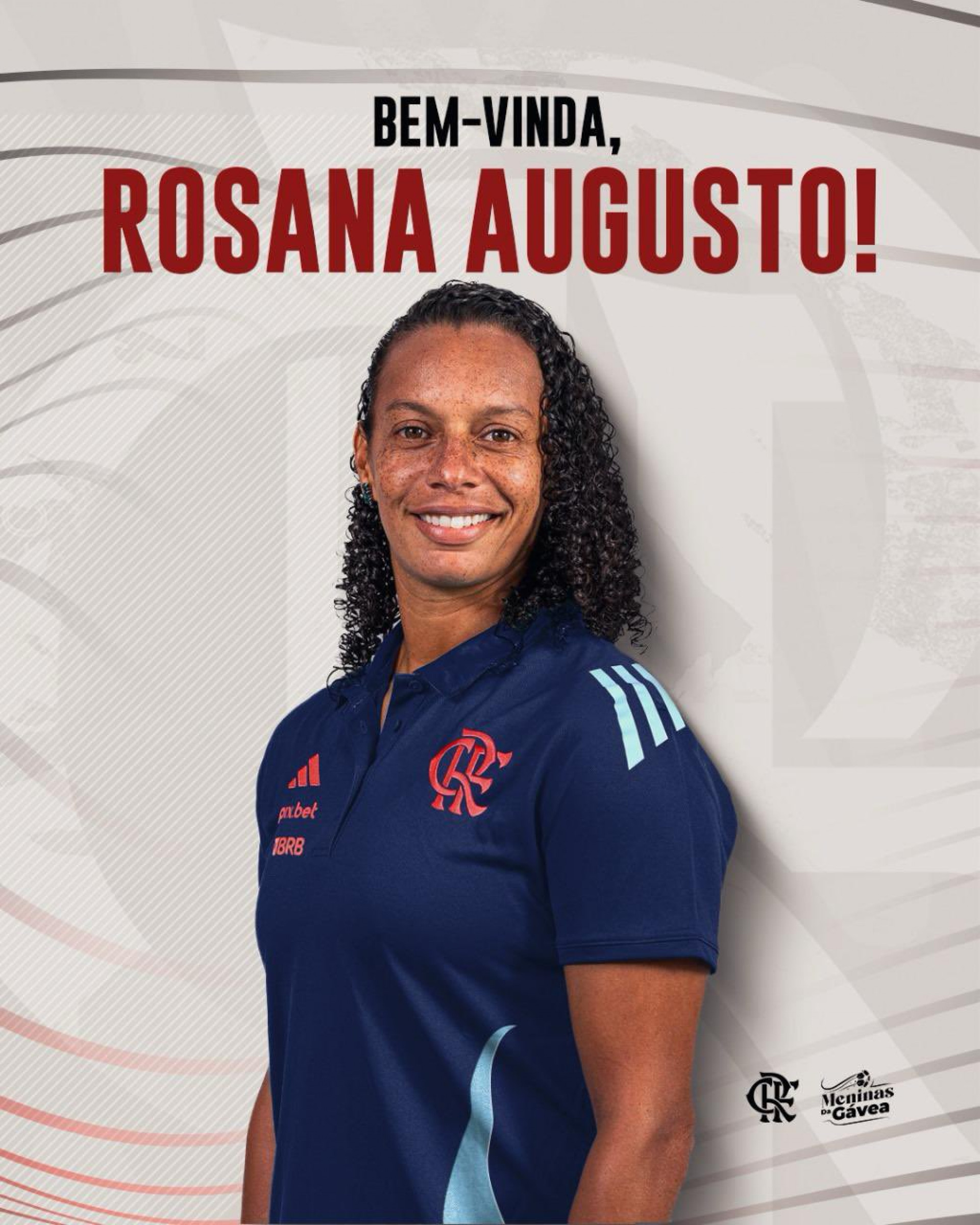Rosana Augusto é a nova técnica do time feminino do Flamengo - Divulgação/Flamengo