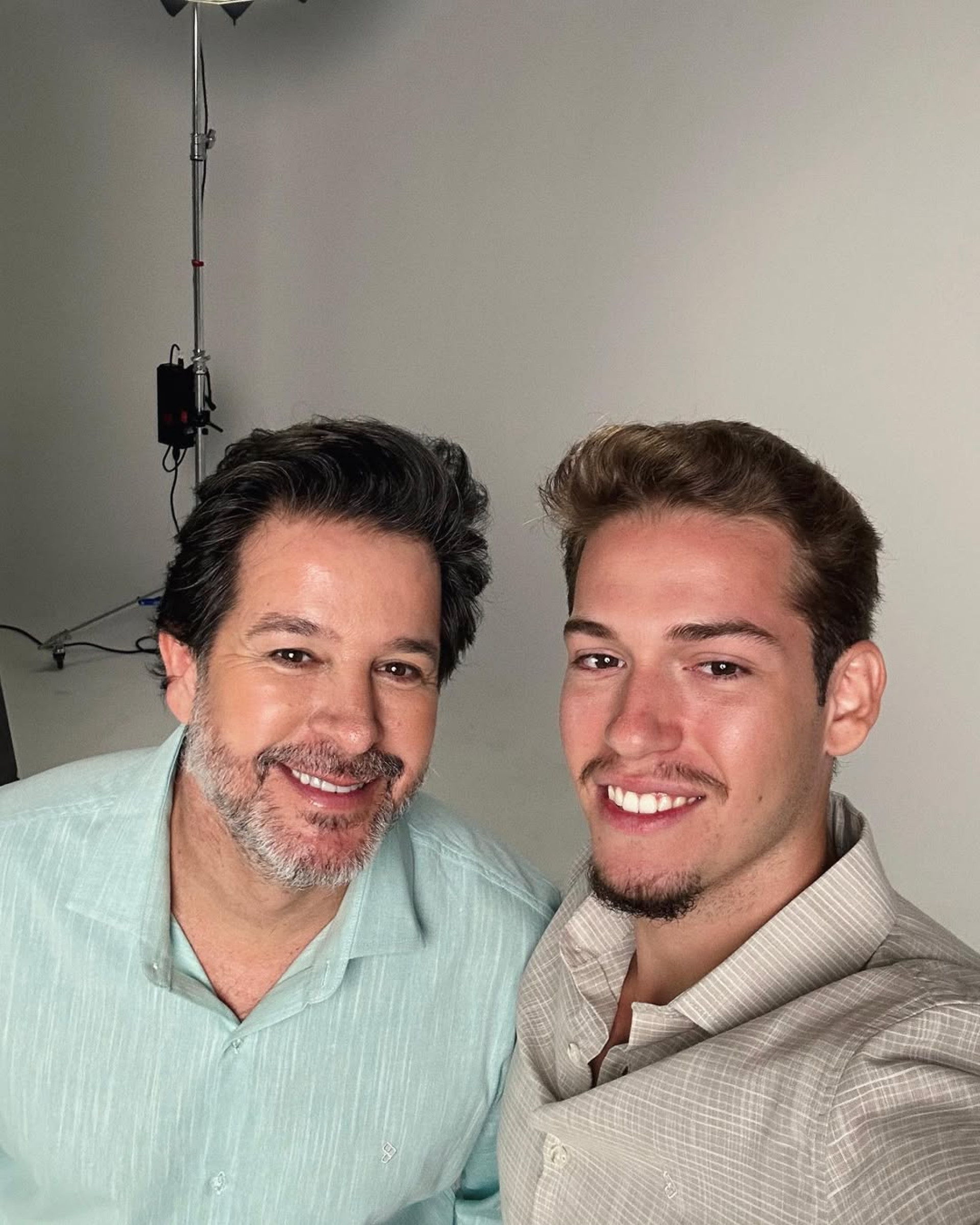 Murilo Benício e o filho mais novo, Pietro - Reprodução / Instagram