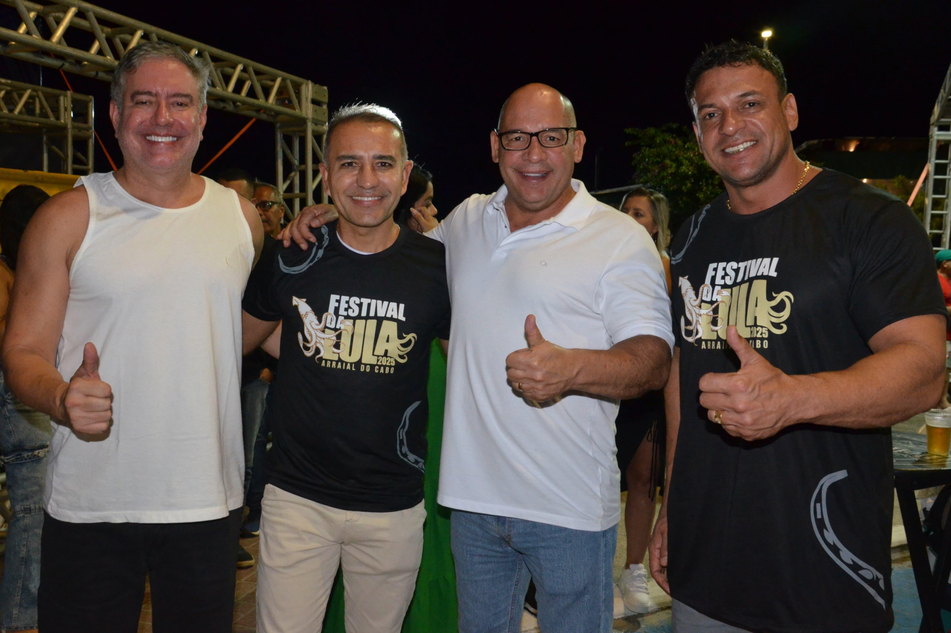 Da esquerda para a direita: Diego Silveira, Vantoil Martins, Marcelo Magno e Thiago Fantinha  - Ascom 