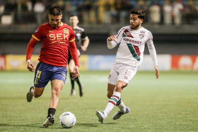 Nonato faz golaço nos acréscimos, e Fluminense arranca empate com Unión Española