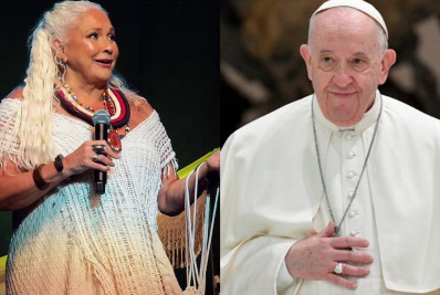 Fafá de Belém descreve encontro com Papa Francisco: 'Luz'