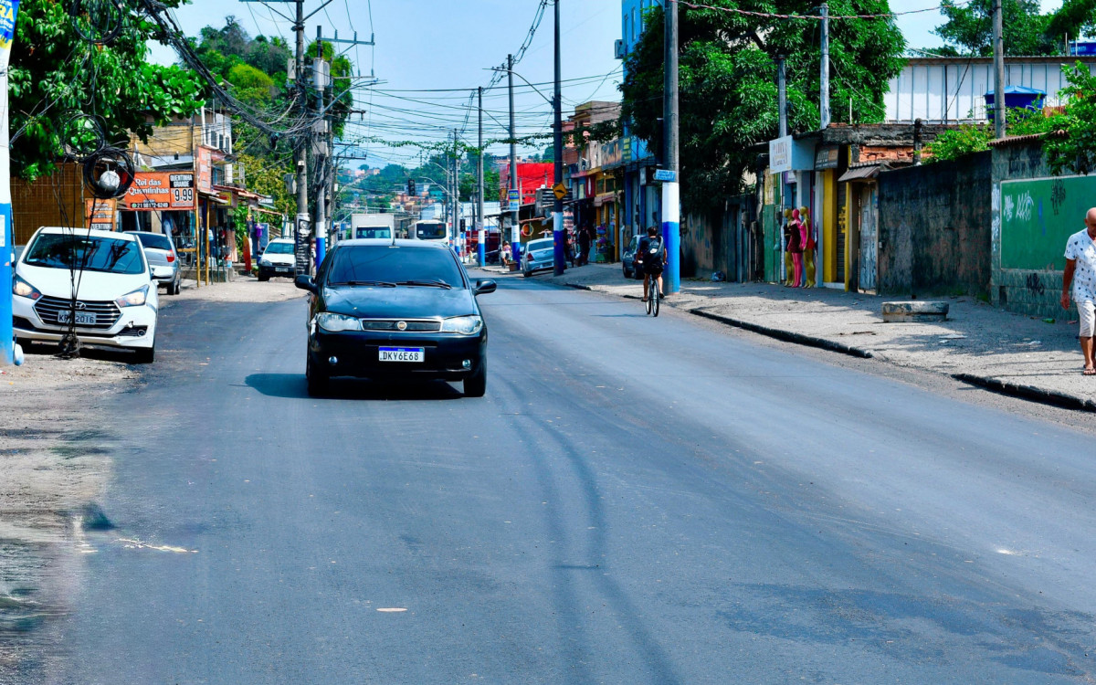 A Avenida Joaquim da Costa Lima terá os seus 13 km de extensão recapeados