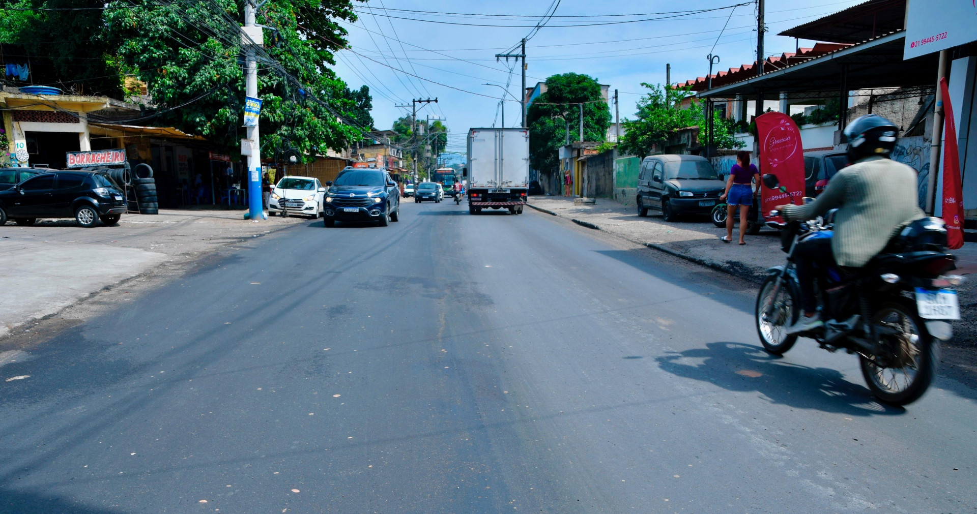 A Avenida Joaquim da Costa Lima liga o centro do munic&iacute;pio ao bairro Lote XV - Jeovani Campos / PMBR