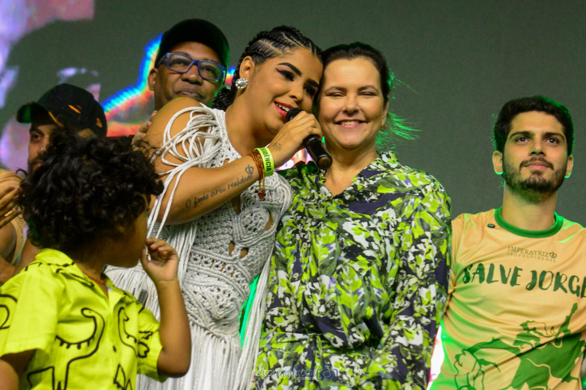 Rafaela destacou o poder da transformação do samba em seu discurso - Nelson Malfacini / Divulgação / Imperatriz