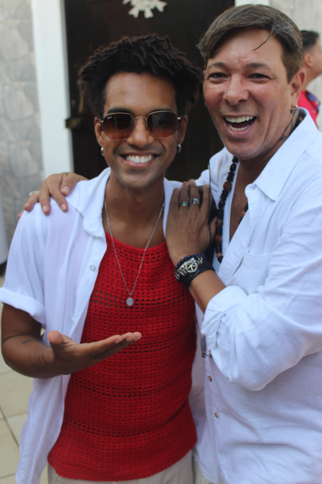 David Santiago e D'Black - Reprodução/Luiz Mafra