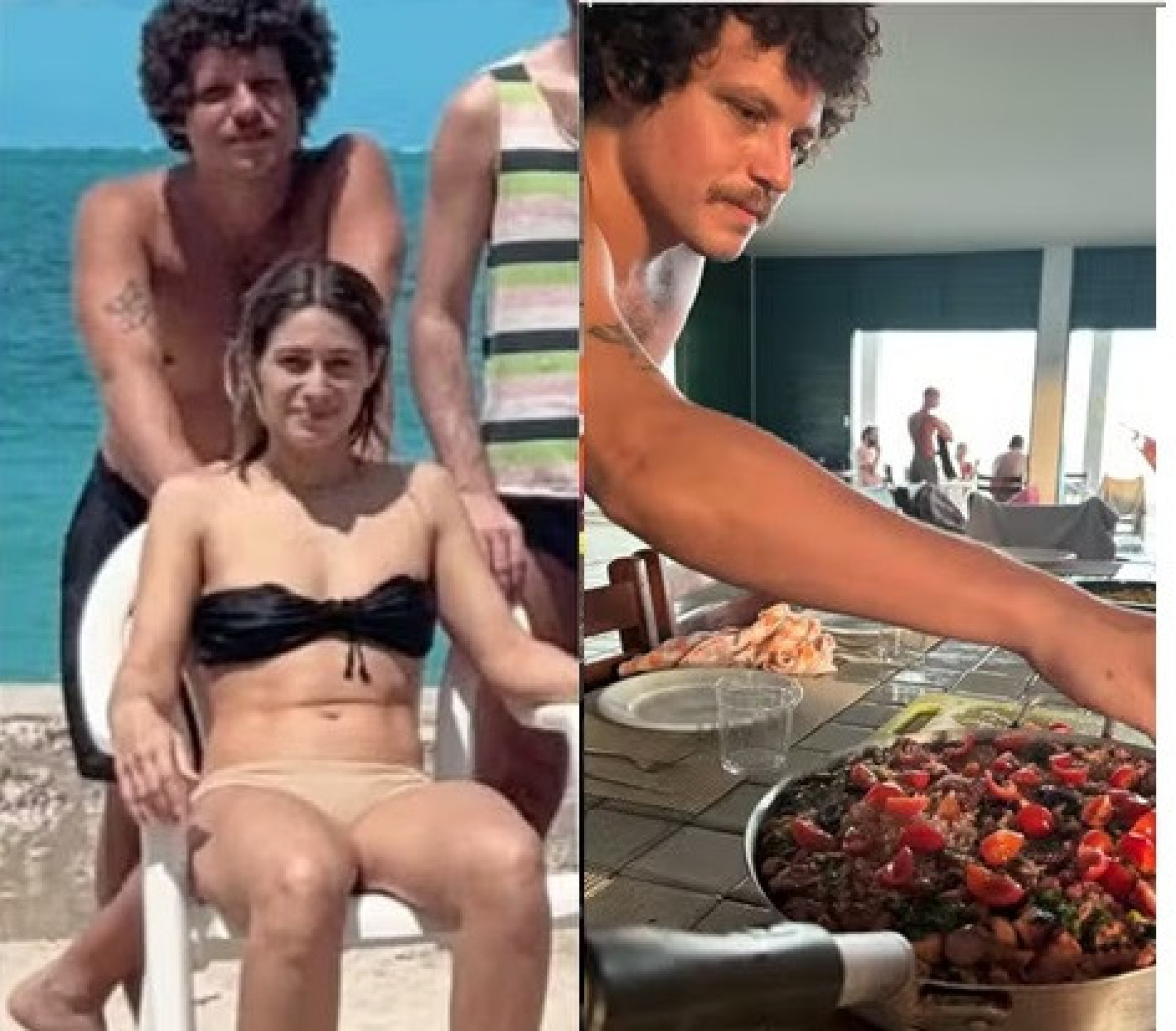 Luisa Arraes compartilha foto com Chico Chico - Reprodução do Instagram