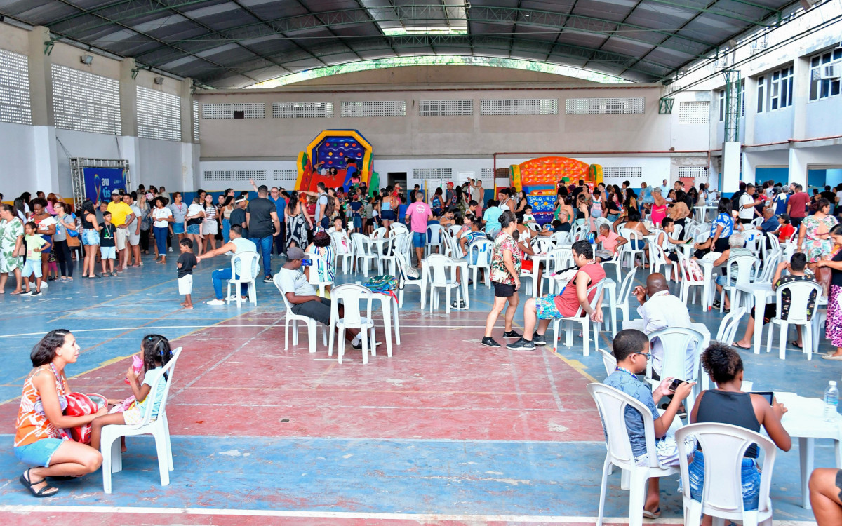 A festa da Páscoa, promovido pela Superintendência da Especializada da Saúde Mental reuniu um grande número de pessoas