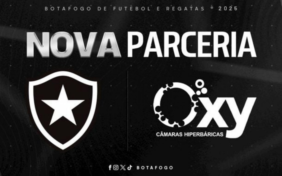 Botafogo oficializa patroc&iacute;nio com empresa de oxigenoterapia hiperb&aacute;rica