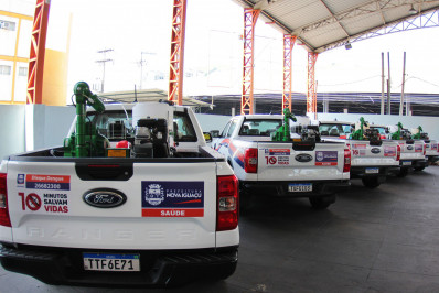 Nova Iguaçu ganha frota nova de carros fumacê para o combate ao Aedes Aegypti