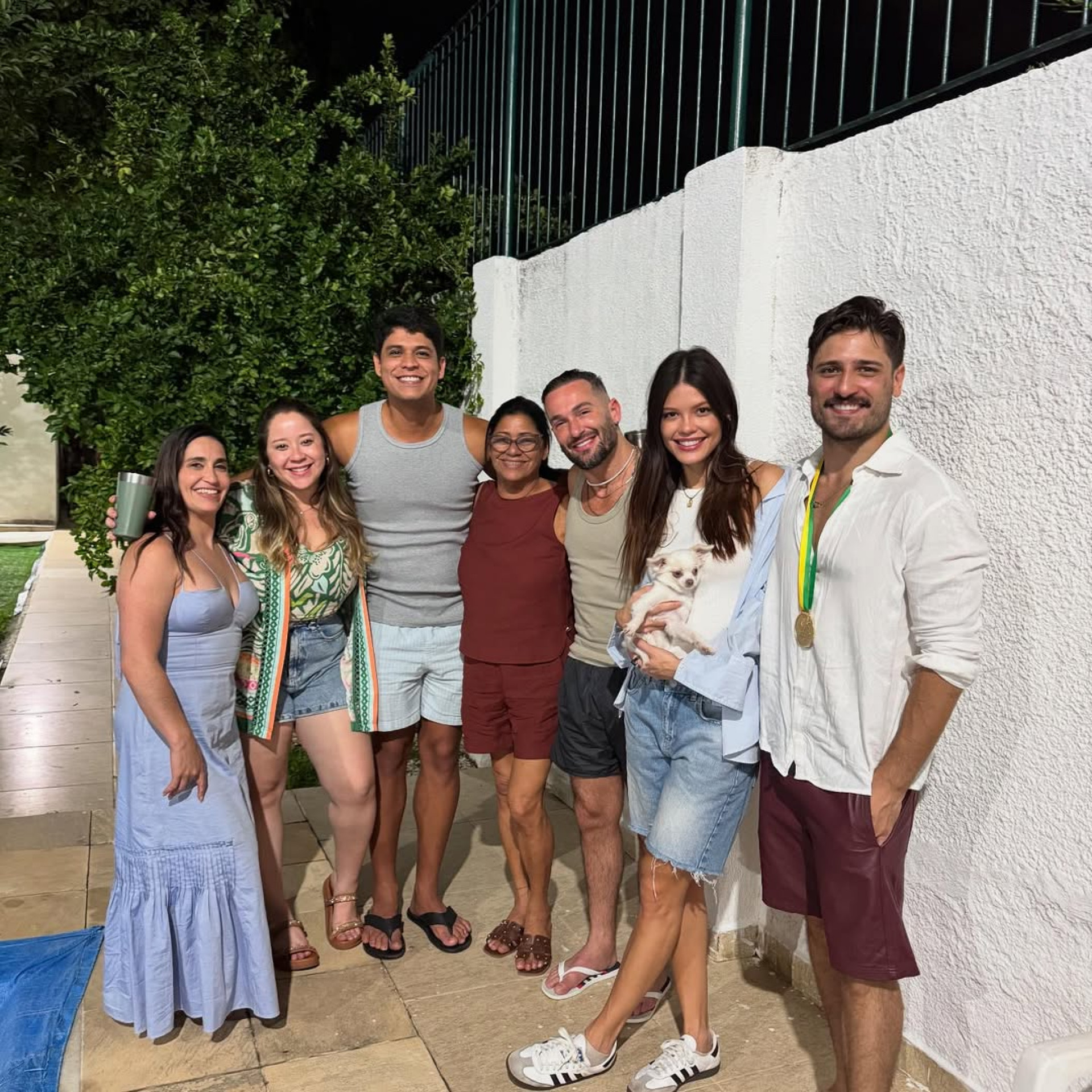 Churrascos dos ex-BBBs 25 na casa de Diego Hypólito - Reprodução / Instagram 