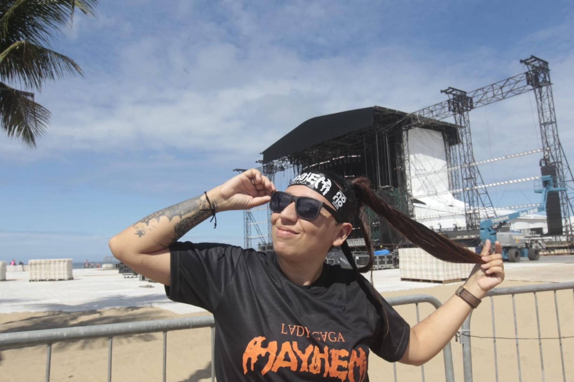 Mikaelen Novaes é fã de Lady Gaga há muitos anos - Reginaldo Pimenta / Agência O Dia