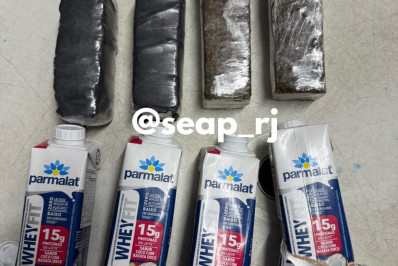 Policial penal é preso ao entrar no presídio de Água Santa com drogas em whey protein