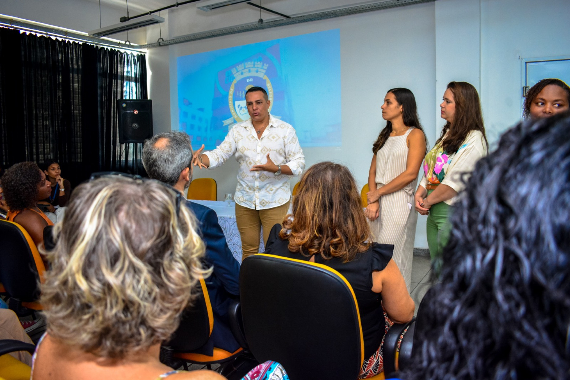 Diogo Bastos acentuou que a rede de apoio est&aacute; sendo fortalecida - Erick Amaral / PMBR