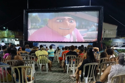 Cine Tela leva a magia do cinema para Nova Belém em Japeri