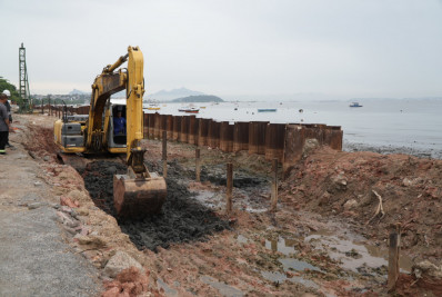 Comerciantes da Praia das Pedrinhas celebram obras de revitalização