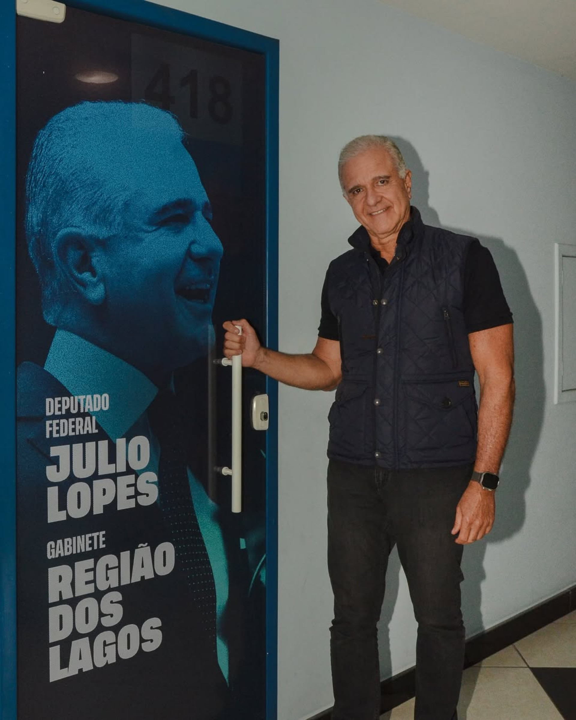 Deputado federal Júlio Lopes  - Reprodução