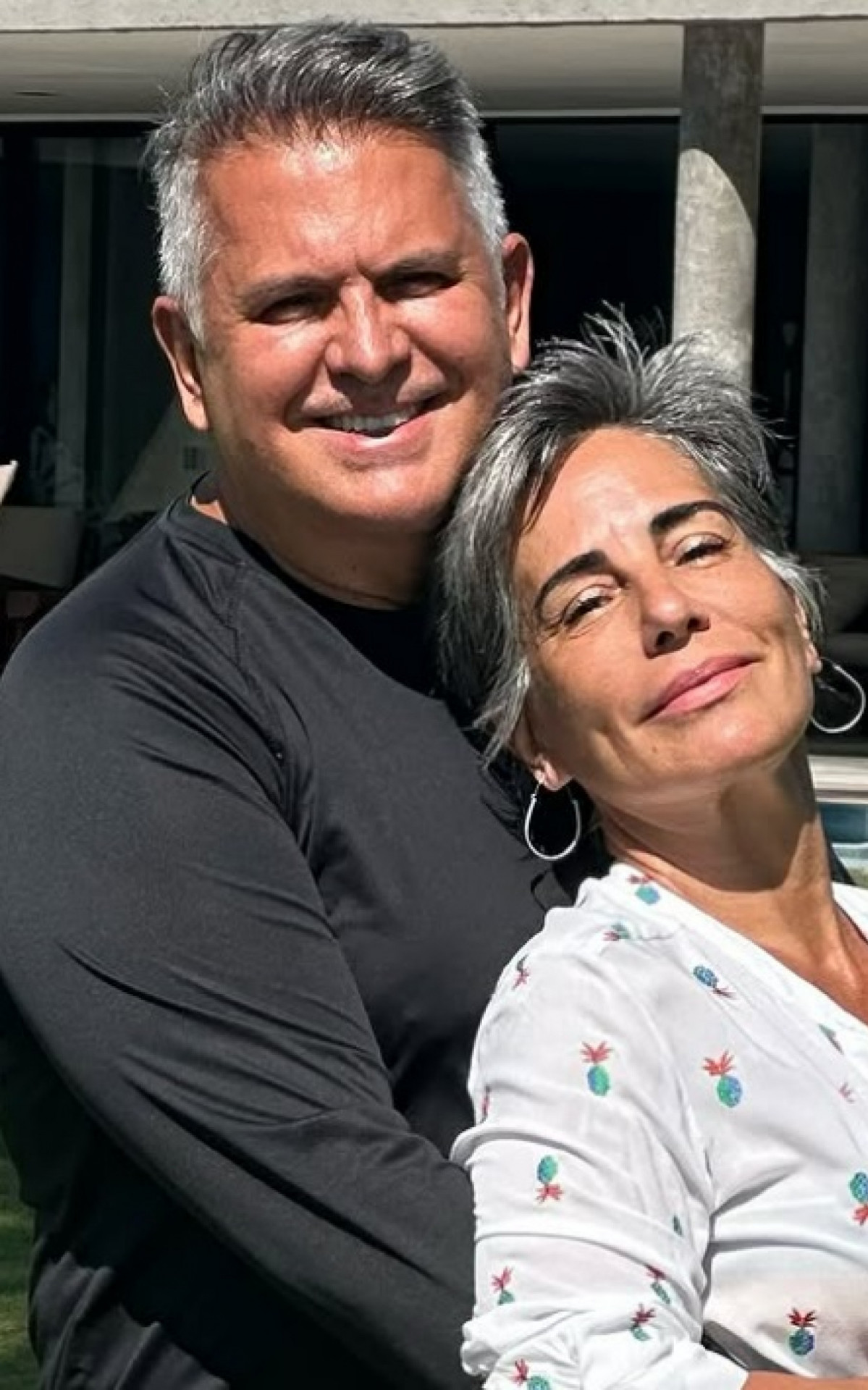 Orlando Morais e Gloria Pires - Reprodu&ccedil;&atilde;o do  Instagram