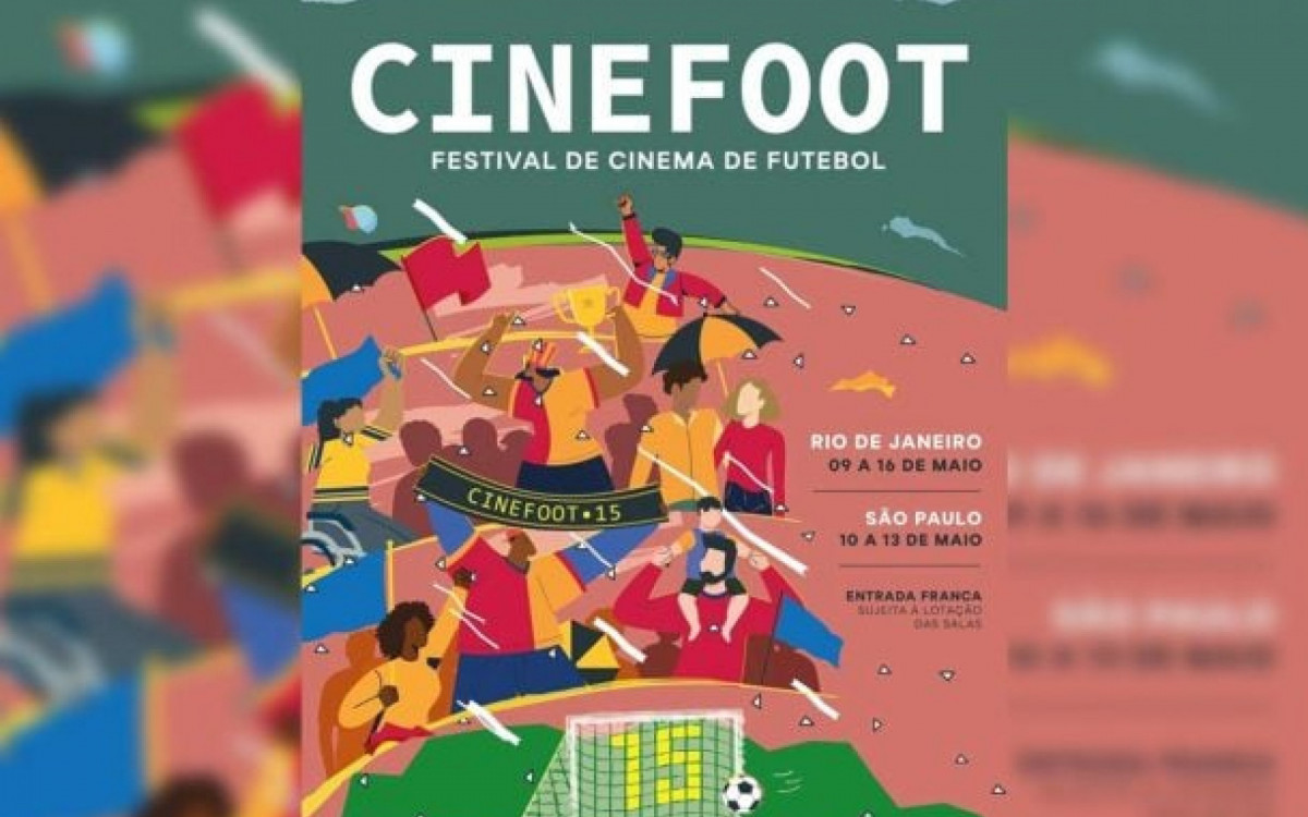 CineFoot celebra 15 anos com exibi&ccedil;&atilde;o de filmes sobre Flamengo, Vasco, Fluminense e Botafogo; entrada gratuita