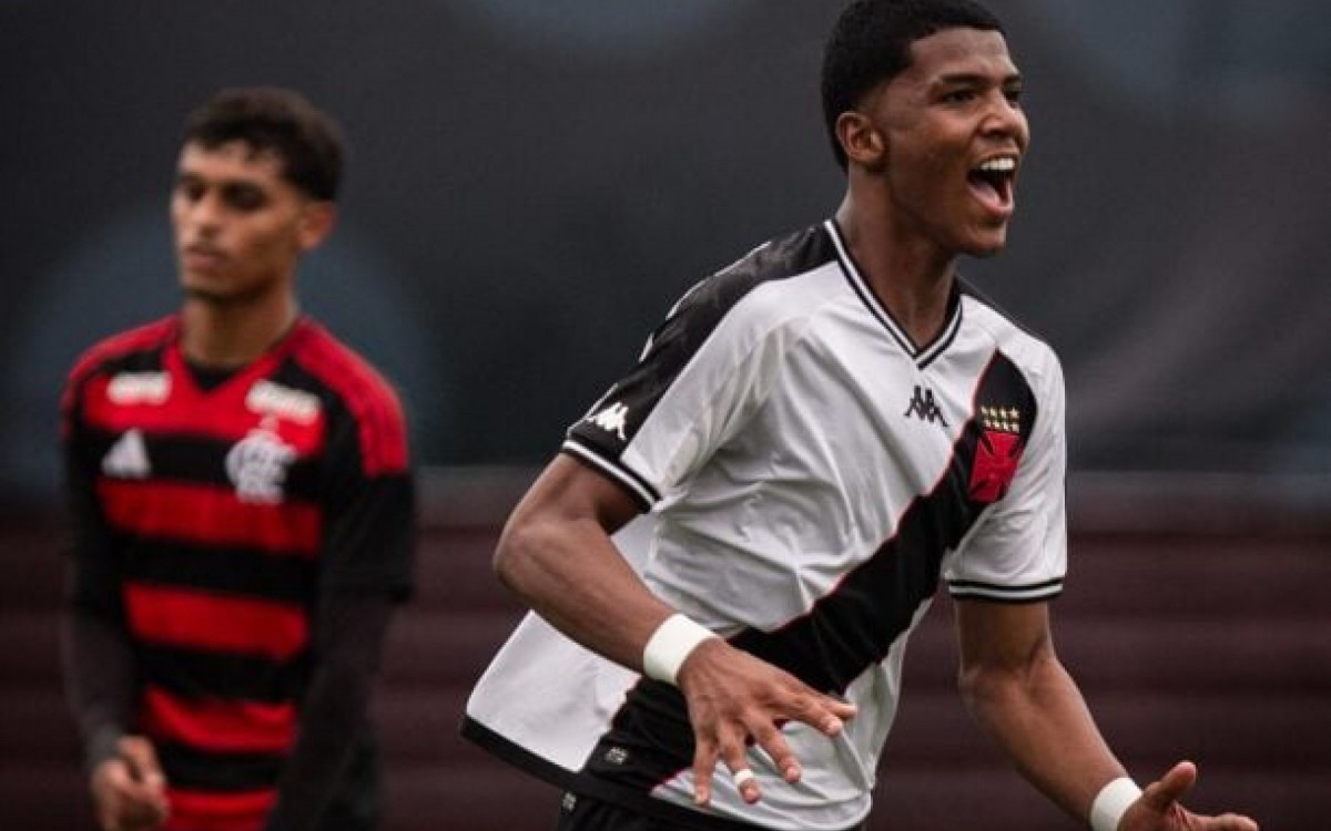Vasco goleia Flamengo e est&aacute; na final da Copa do Brasil Sub-17