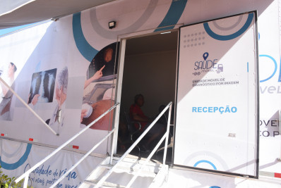 Secretaria de Saúde visita o Parque Nanci no feirado de primeiro de maio e oferece exames para os moradores