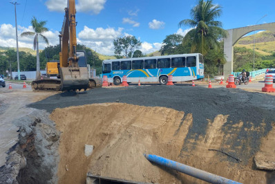Obras da GAP 3 avançam no Centro com mudanças temporárias no trânsito