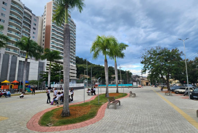 Praça Juscelino Kubitschek, no Cantagalo, será reinaugurada nesta quarta-feira