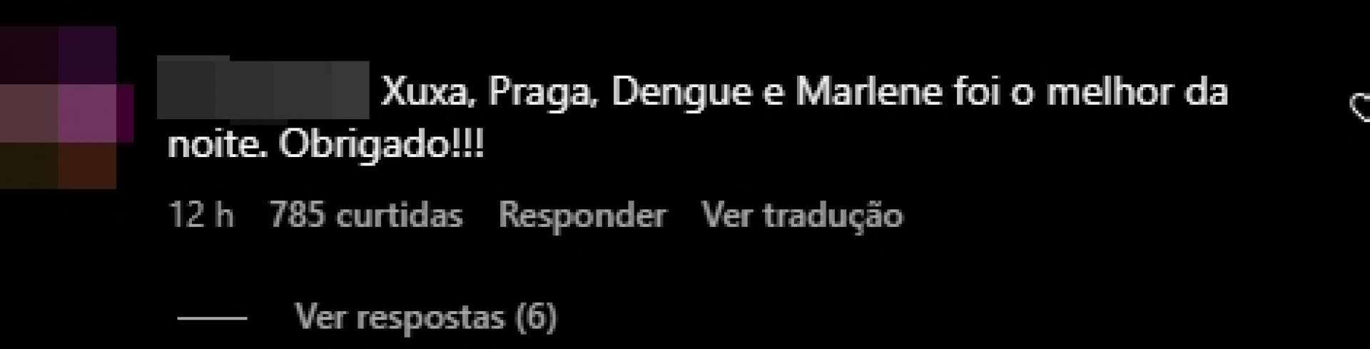 Prints tirados do Instagram - Reprodução/Instagram