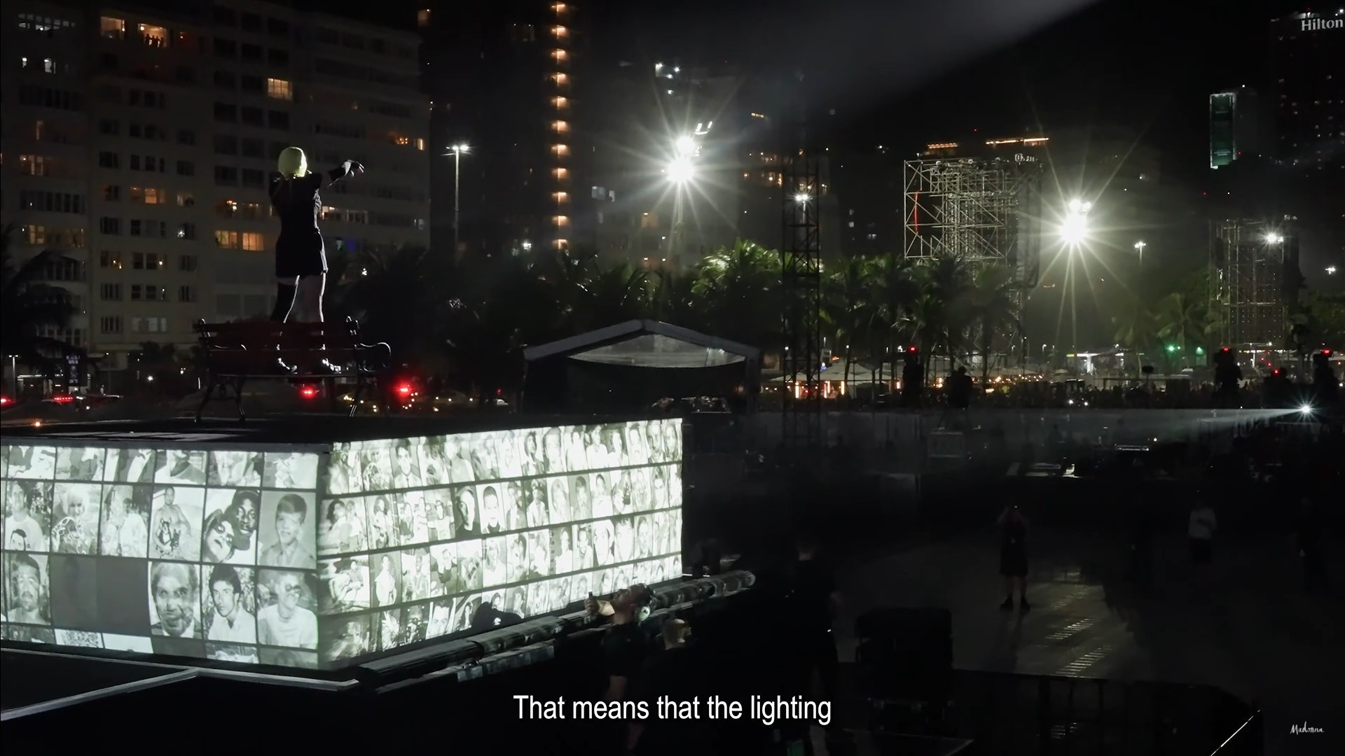 Madonna mostra bastidores do show de Copacabana - Reprodução / YouTube