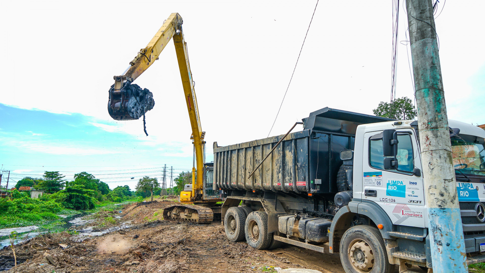  A ação faz parte do programa estadual Limpa Rio - Gilberto Rocha/ PMSJM