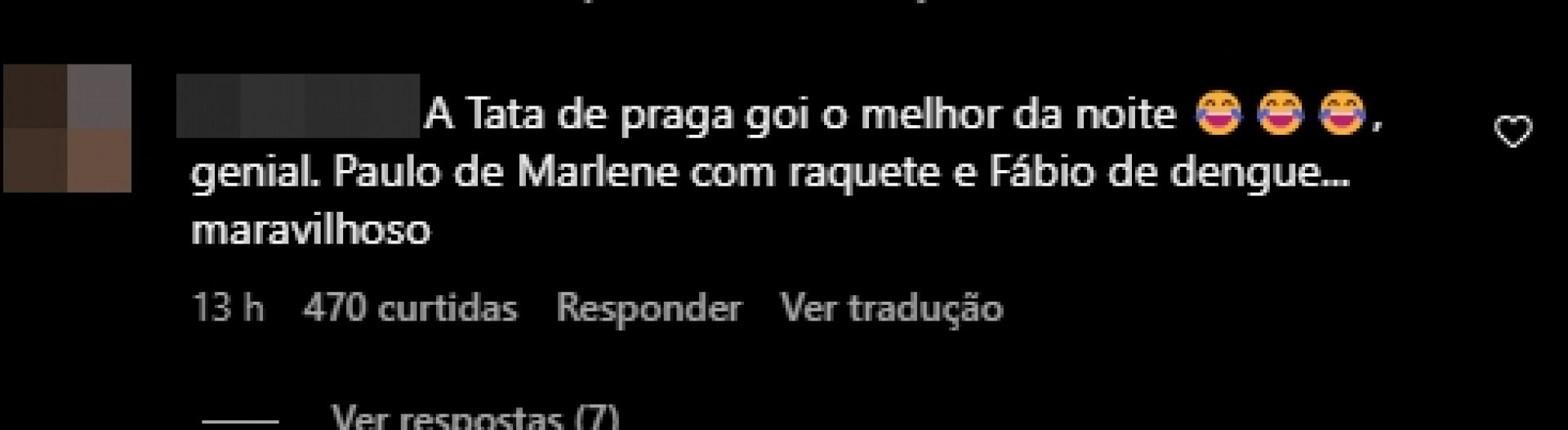 Prints tirados do Instagram - Reprodução/Instagram