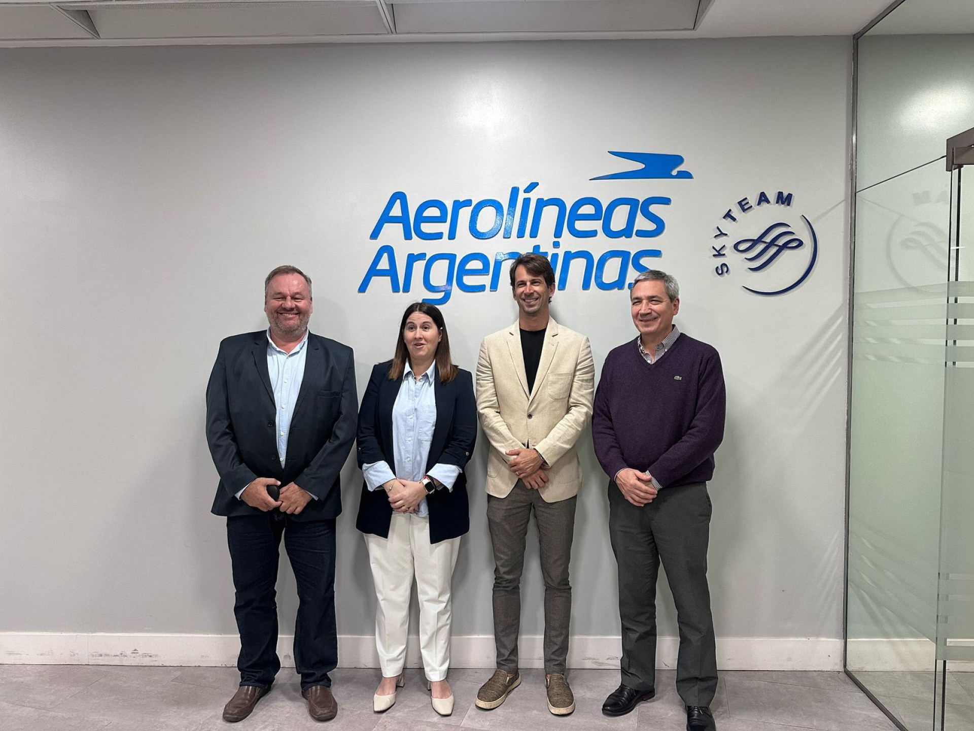 Davi Barcelos teve encontros com empresas como Gol, Flybondi, JetSMART e Aerolíneas Argentinas - Divulgação