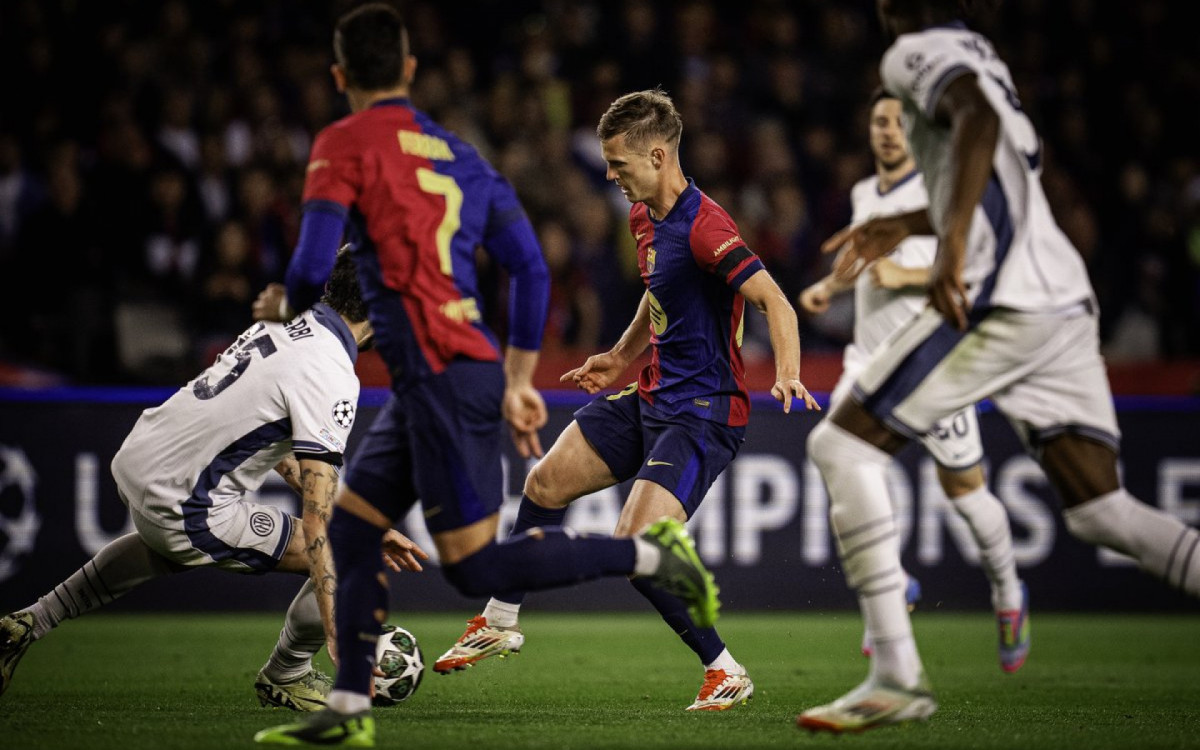 Barcelona e Inter Milão fizeram jogaço pela Liga dos Campeões