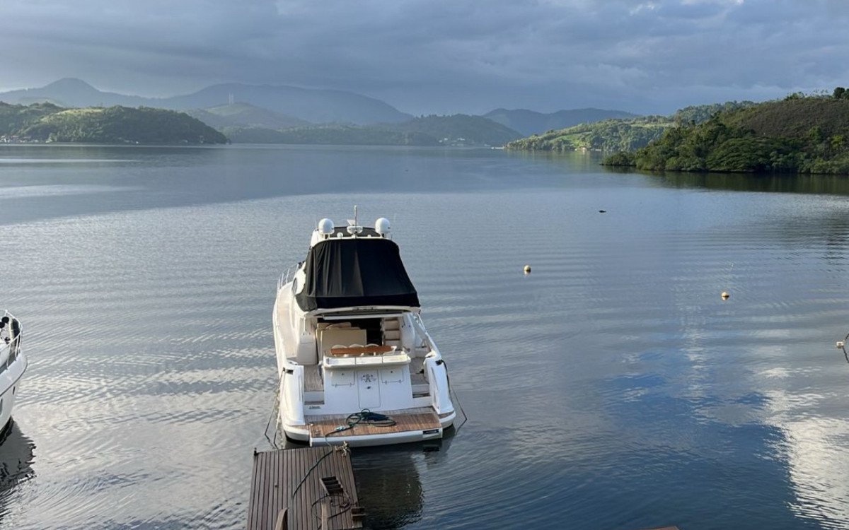 Embarcação apreendida pelos agentes durante a operação - Divulgação / Polícia Federal