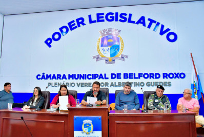 Secretário de Meio Ambiente de Belford Roxo empossa novos conselheiros municipais