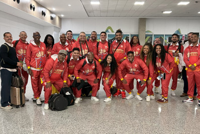 Integrantes da União de Maricá embarcam para apresentaçoes em Cuba