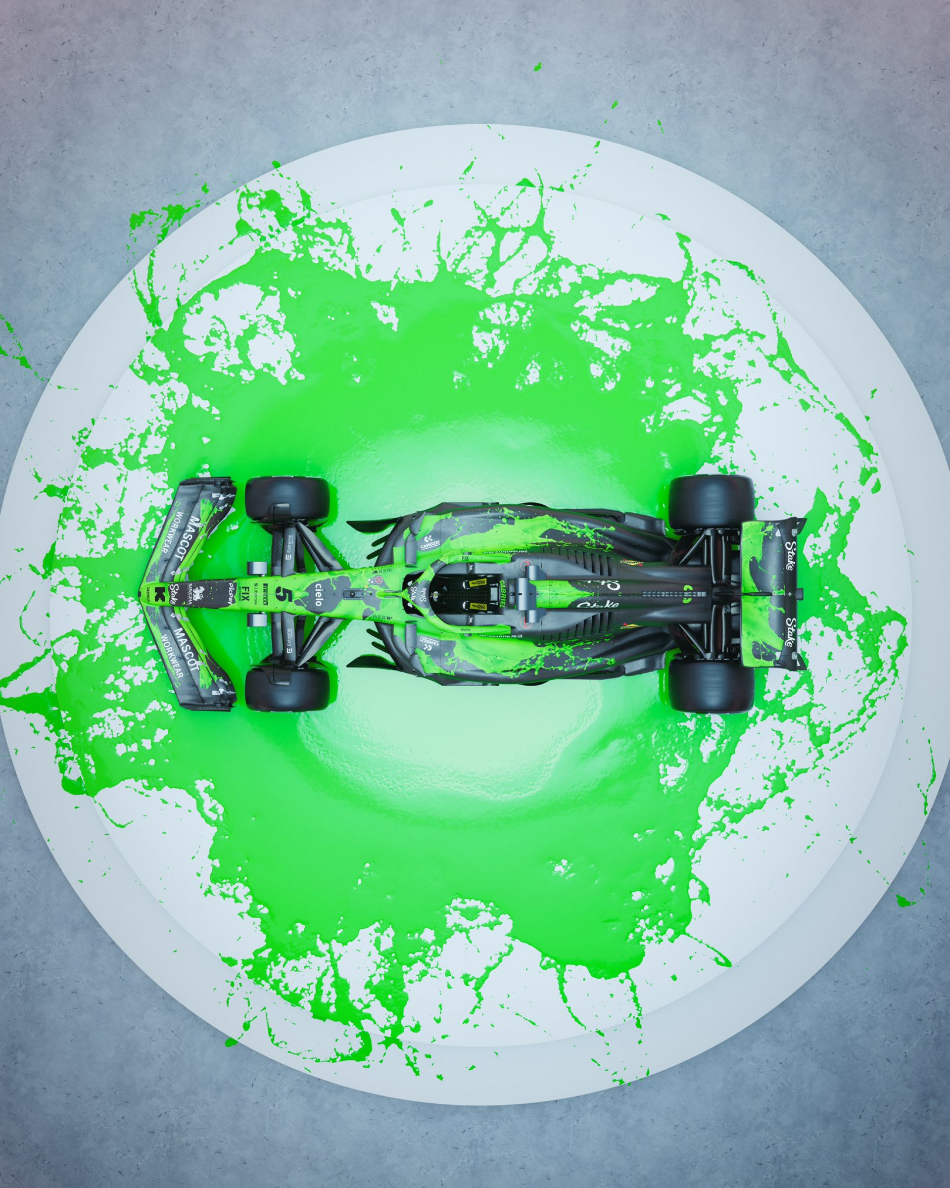 Sauber apresentou a pintura especial que usará no GP de Miami de Fórmula 1