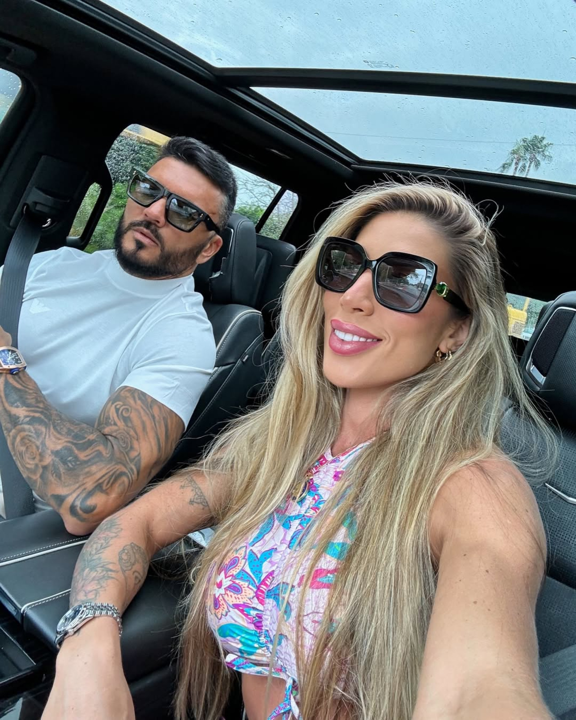 Tati Minerato e Anderson Cavalcanti  - Reprodução / Instagram 