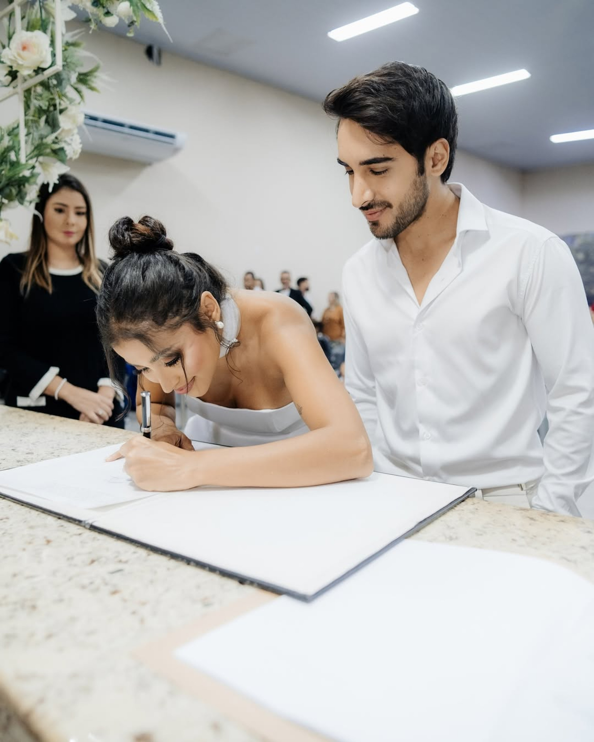 Diogo Melim e Nanda Caroll se casam no civil  - Reprodução / Instagram 