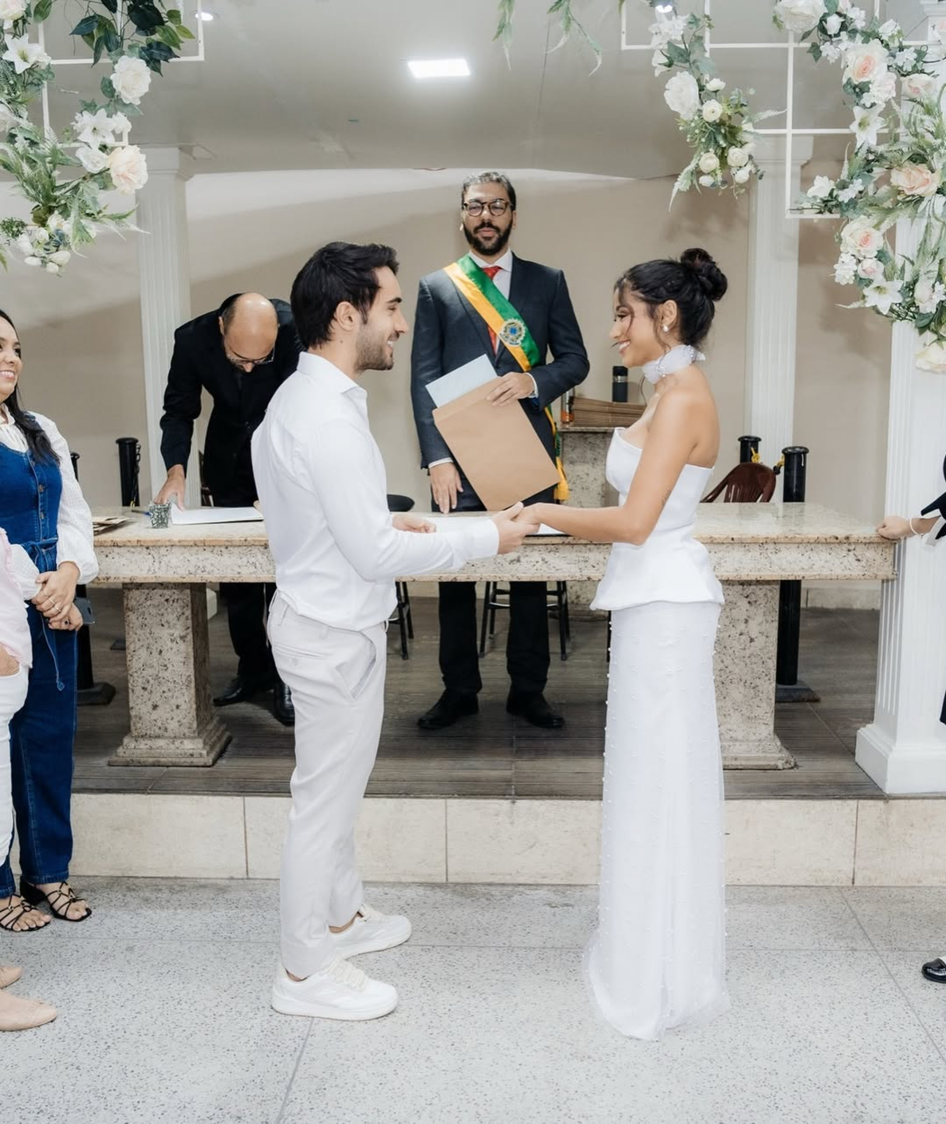 Diogo Melim e Nanda Caroll se casam no civil  - Reprodução / Instagram 