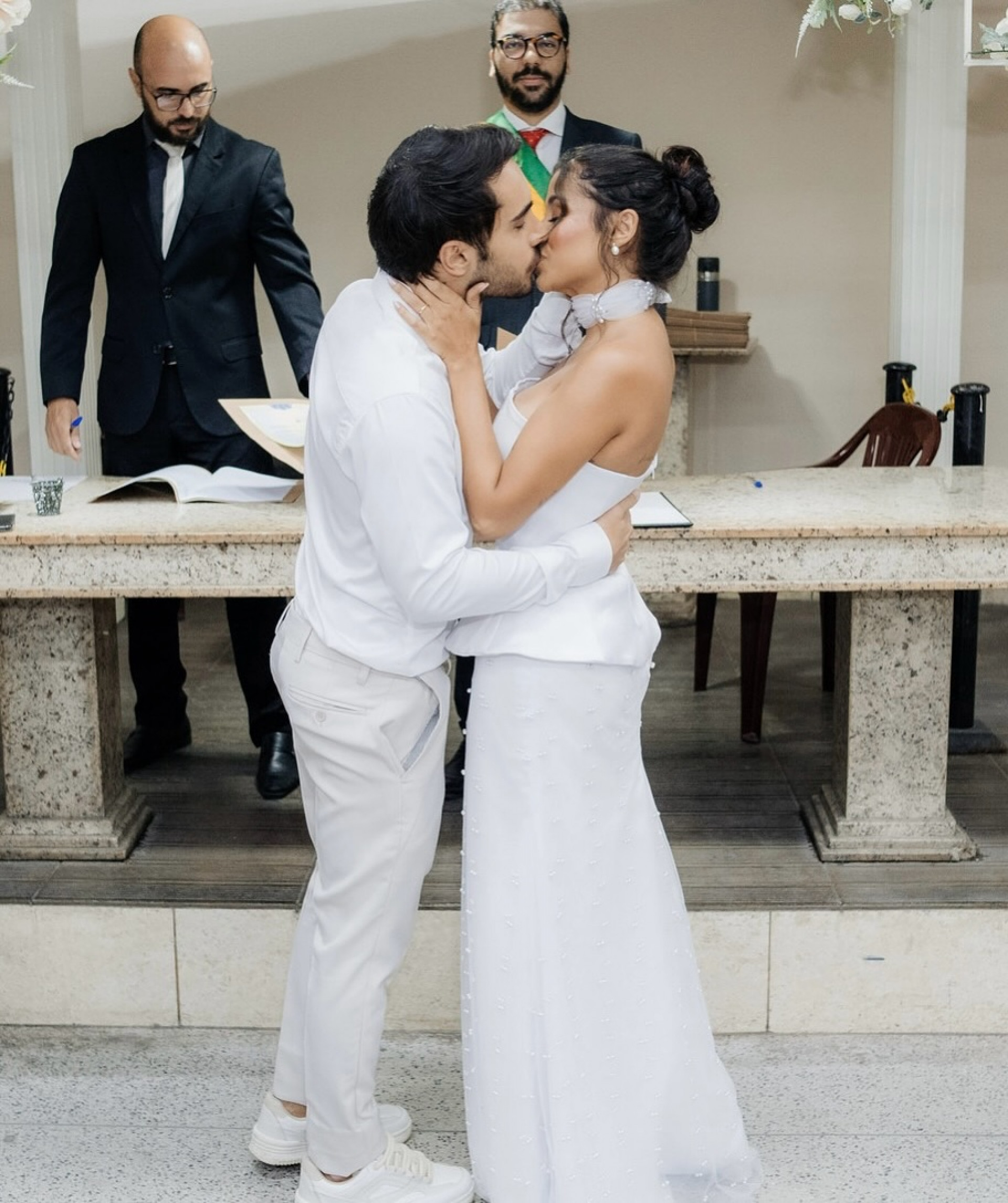 Diogo Melim e Nanda Caroll se casam no civil  - Reprodução / Instagram 