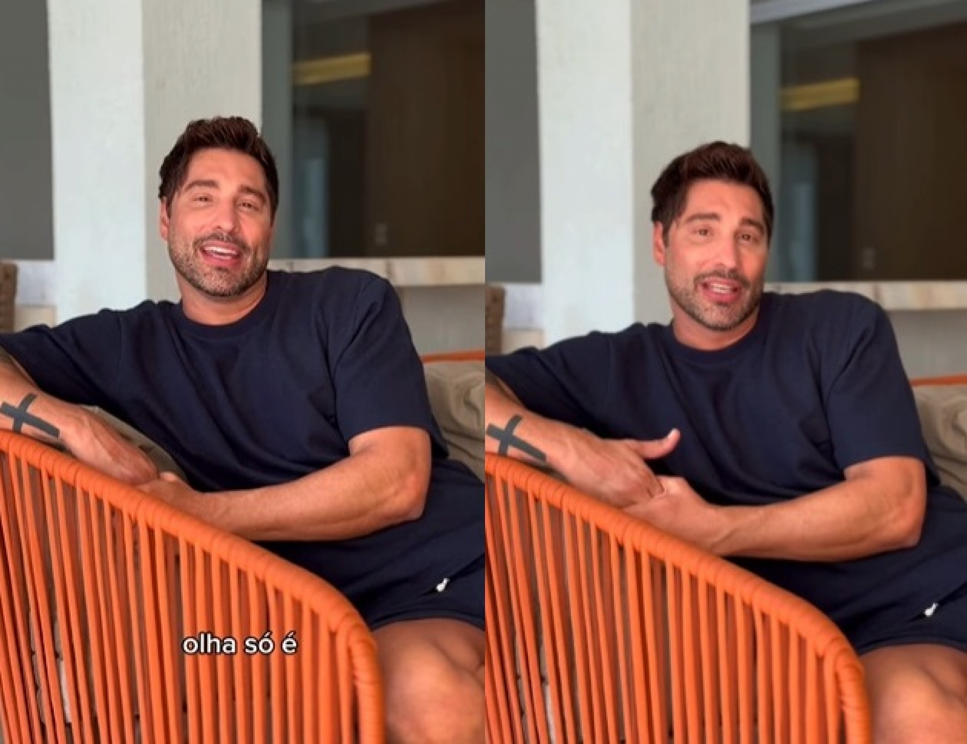 Victor Pecoraro rebateu acusações da ex-mulher, Renata Muller  - Reprodução/Instagram 