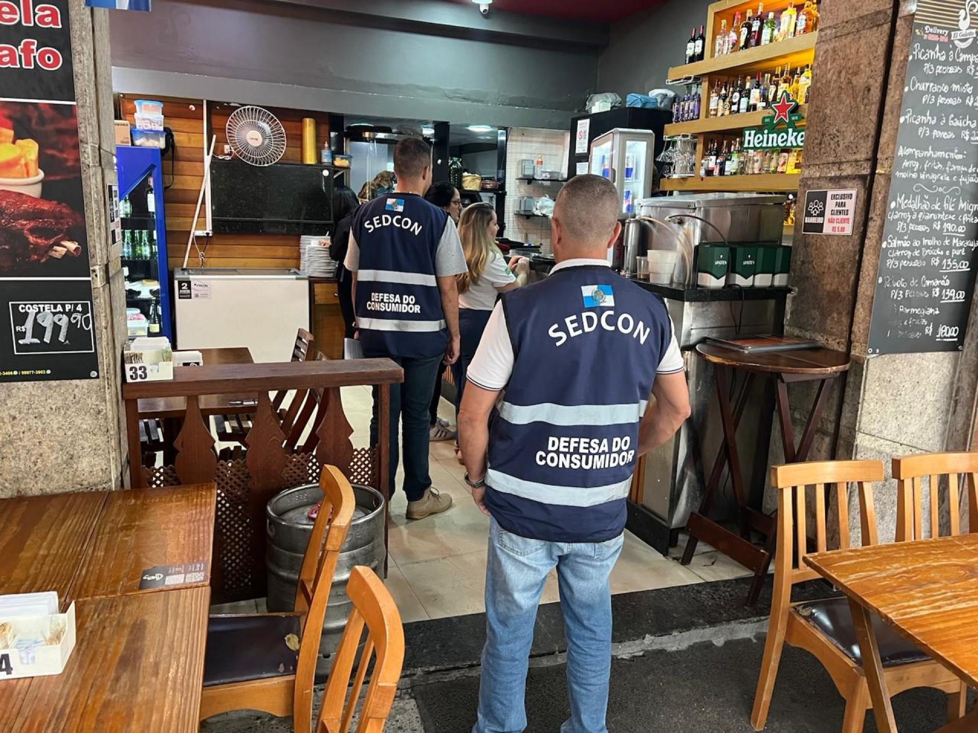 Sete estabelecimentos foram autuados nesta última terça-feira (29) - Divulgação / Procon-RJ