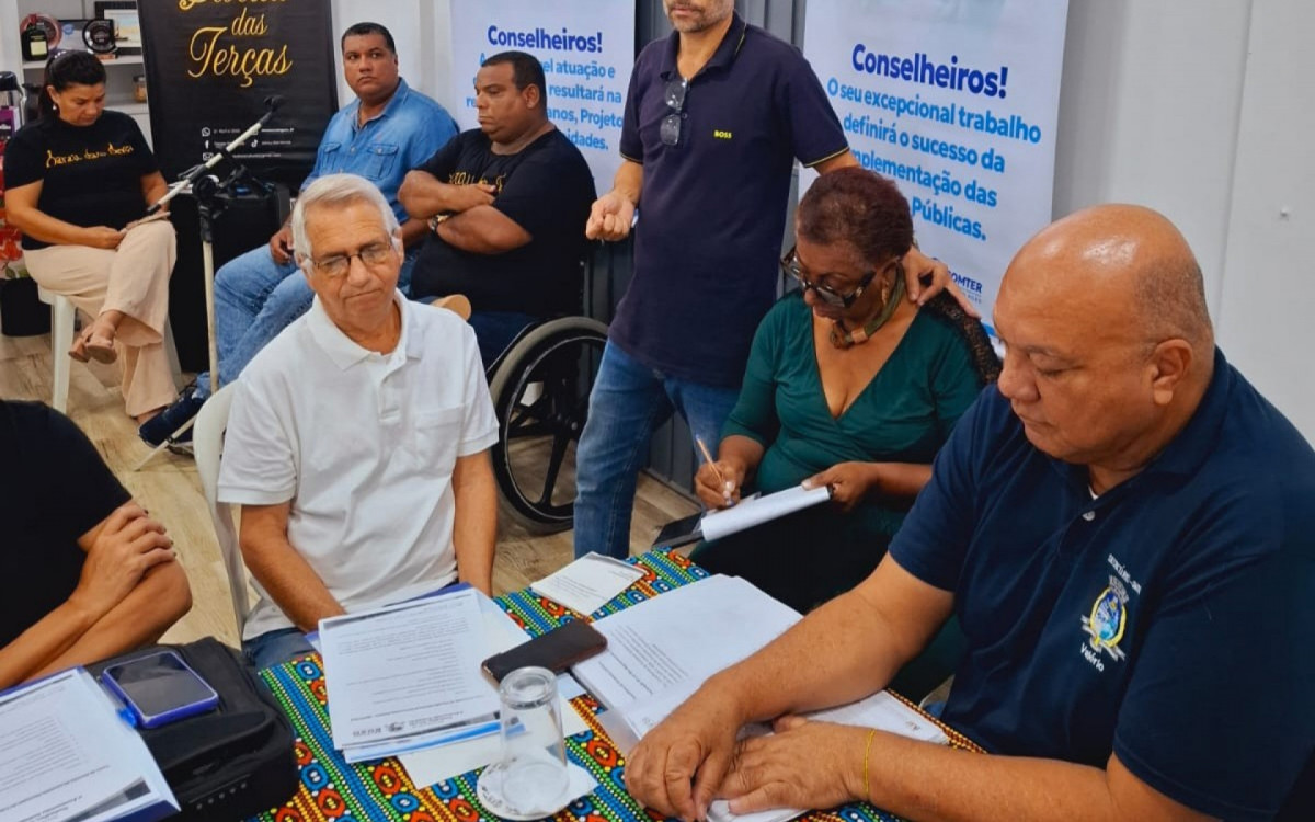 O secretário Márcio Valério destacou que o Conselho tem representantes de três segmentos da sociedade