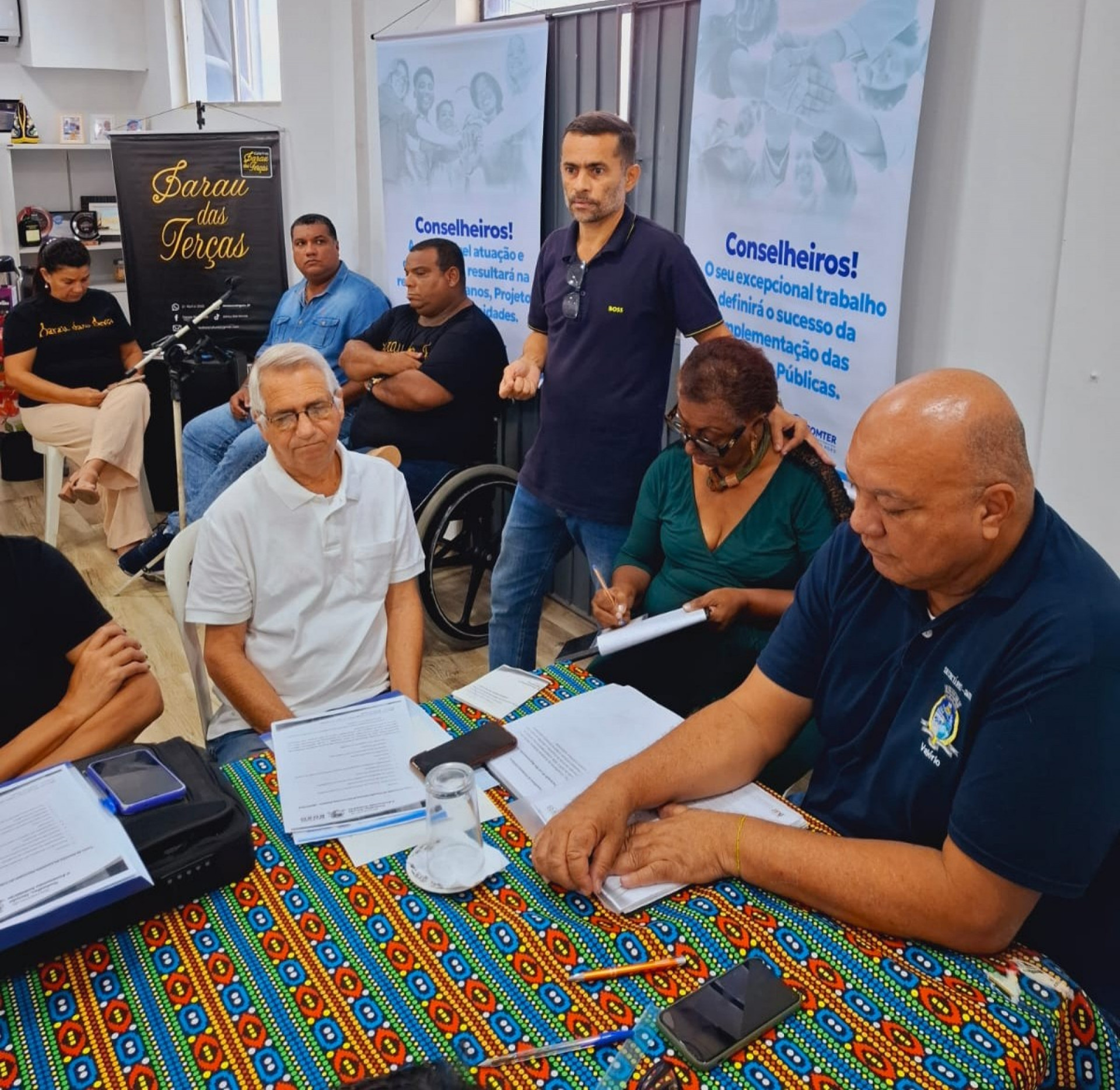 O secret&aacute;rio M&aacute;rcio Val&eacute;rio destacou que o Conselho tem representantes de tr&ecirc;s segmentos da sociedade - Divulga&ccedil;&atilde;o / PMBR