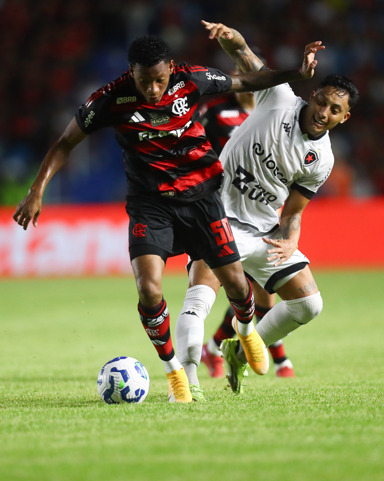 Flamengo enfrentou o Botafogo-PB - Gilvan de Souza / Flamengo