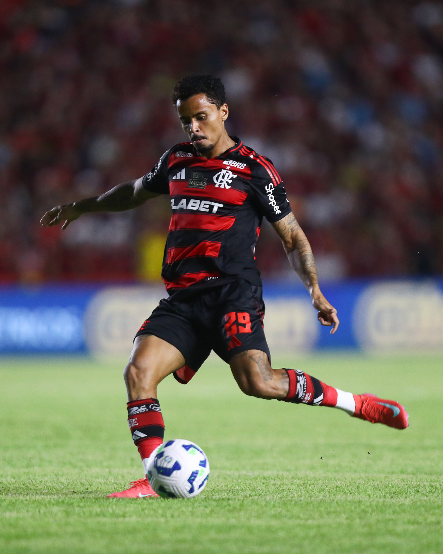 Flamengo enfrentou o Botafogo da Paraíba - Gilvan de Souza / Flamengo