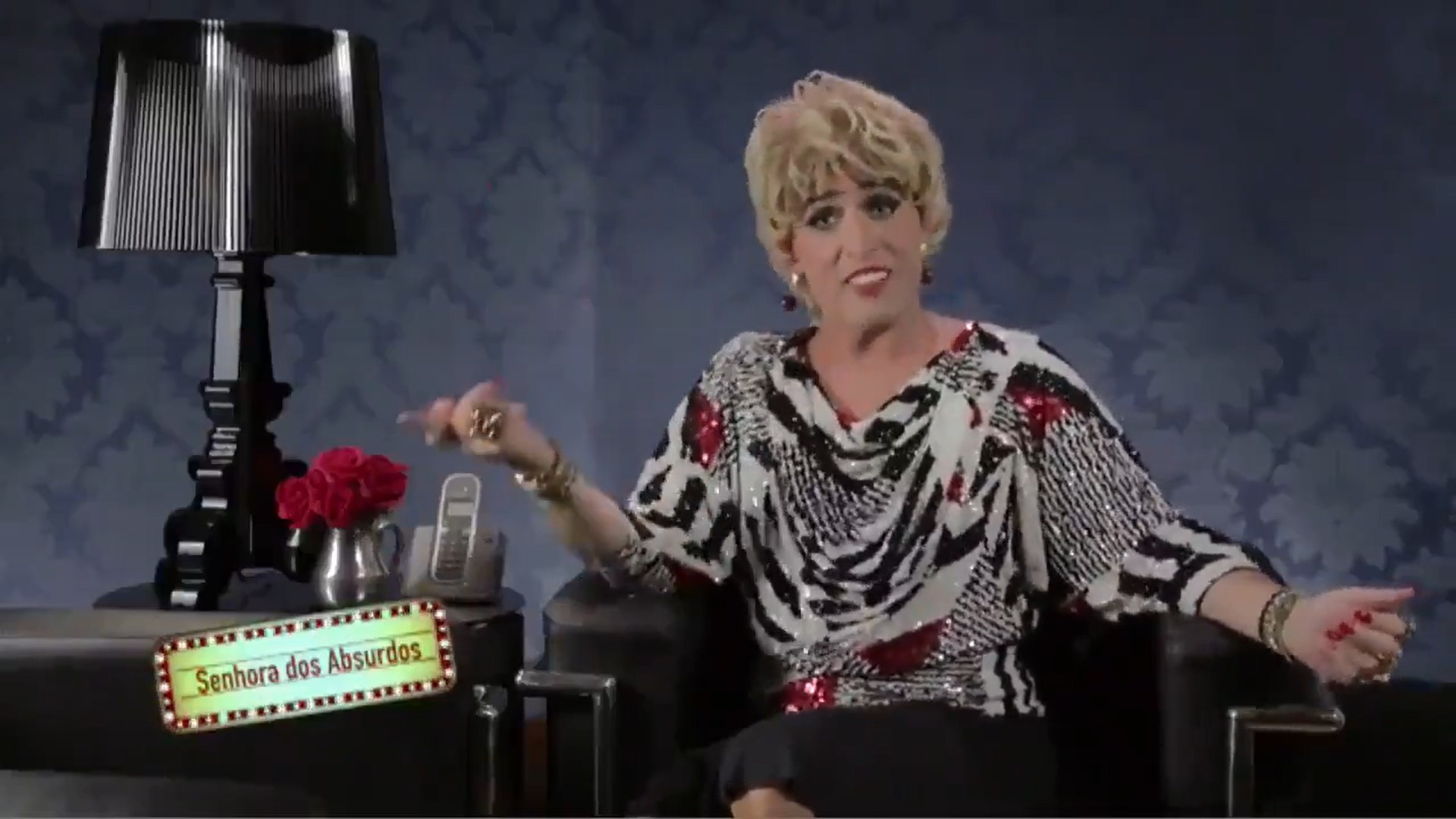 Senhora dos Absurdos era um dos personagens icônicos de Paulo Gustavo - Reprodução