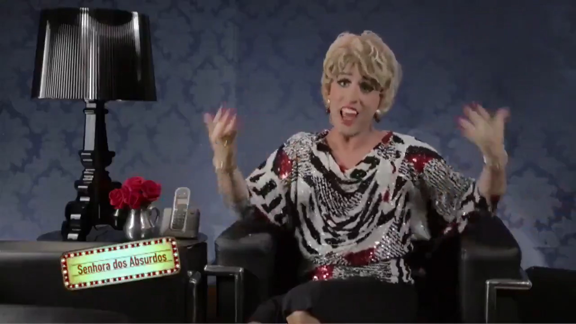Senhora dos Absurdos era um dos personagens icônicos de Paulo Gustavo - Reprodução
