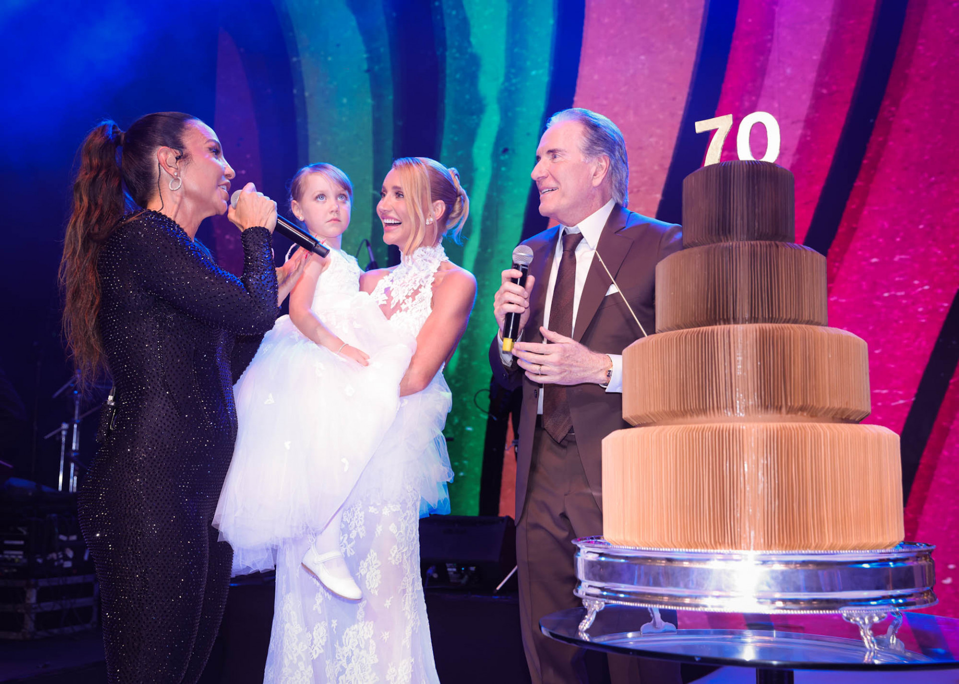 Ivete Sangalo faz show na renovação de votos de Ana Paula Siebert e Roberto Justus - Manuela Scarpa / BrazilNews